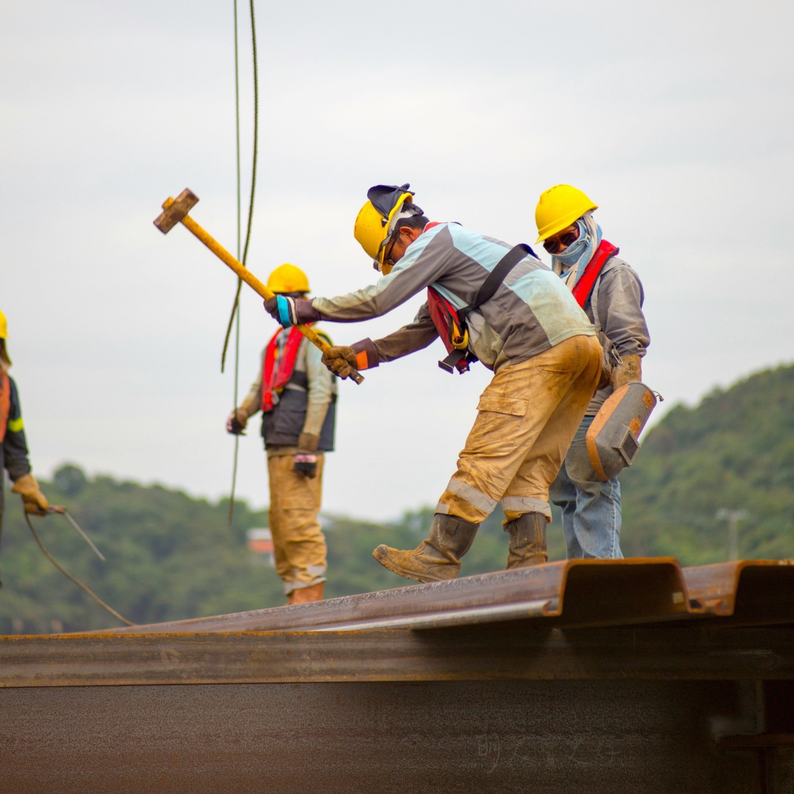 Construction worker activity recognition project